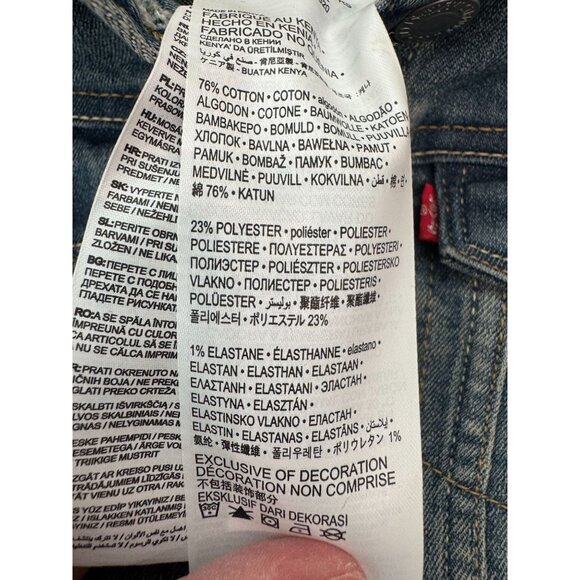 Girl's Levi's Stretch Trucker Jacket NWT - Picture 12 of 12